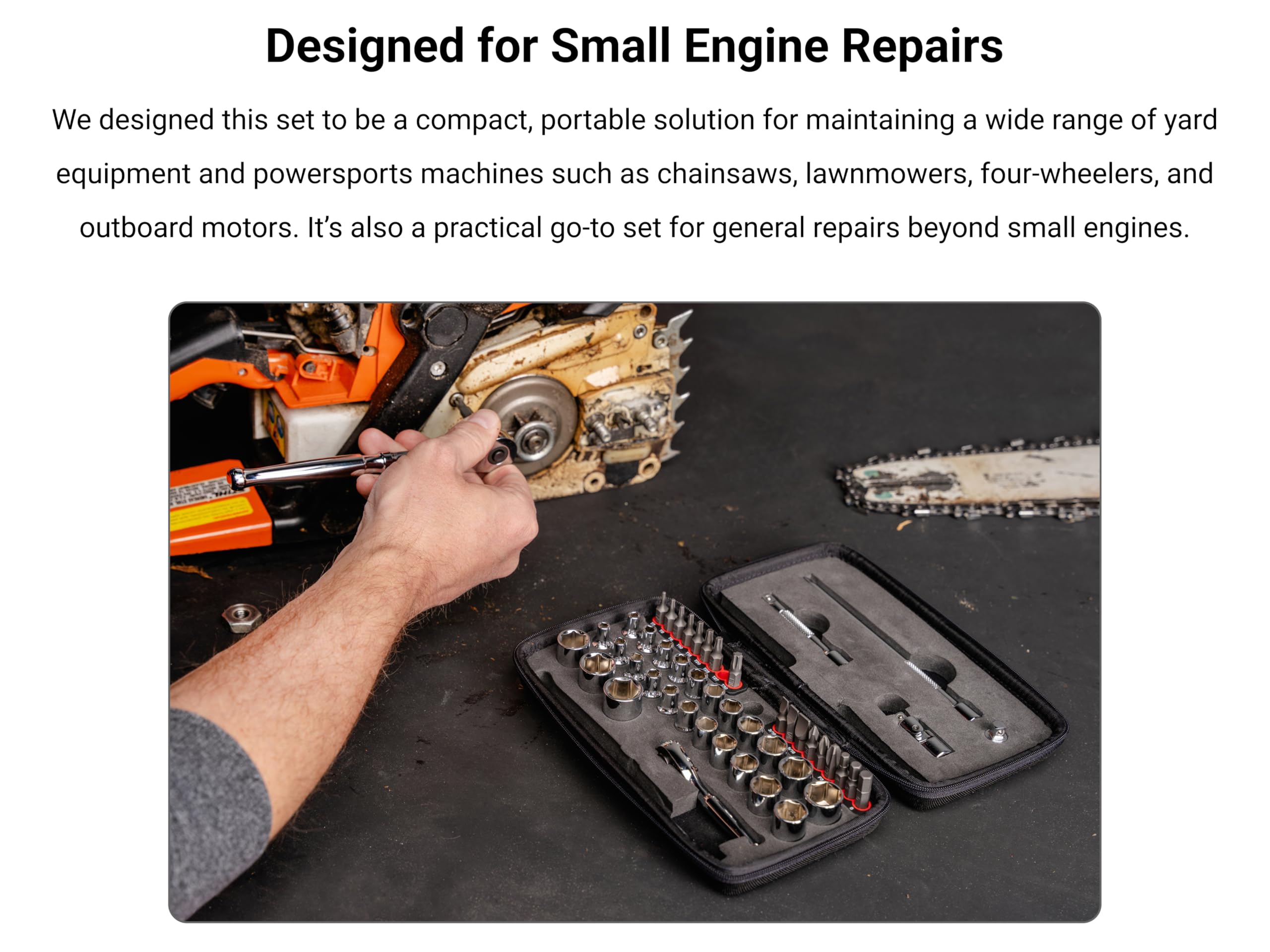 Amazon.com: TEKTON 1/4 Inch Drive 6-Point Small Engine Shallow